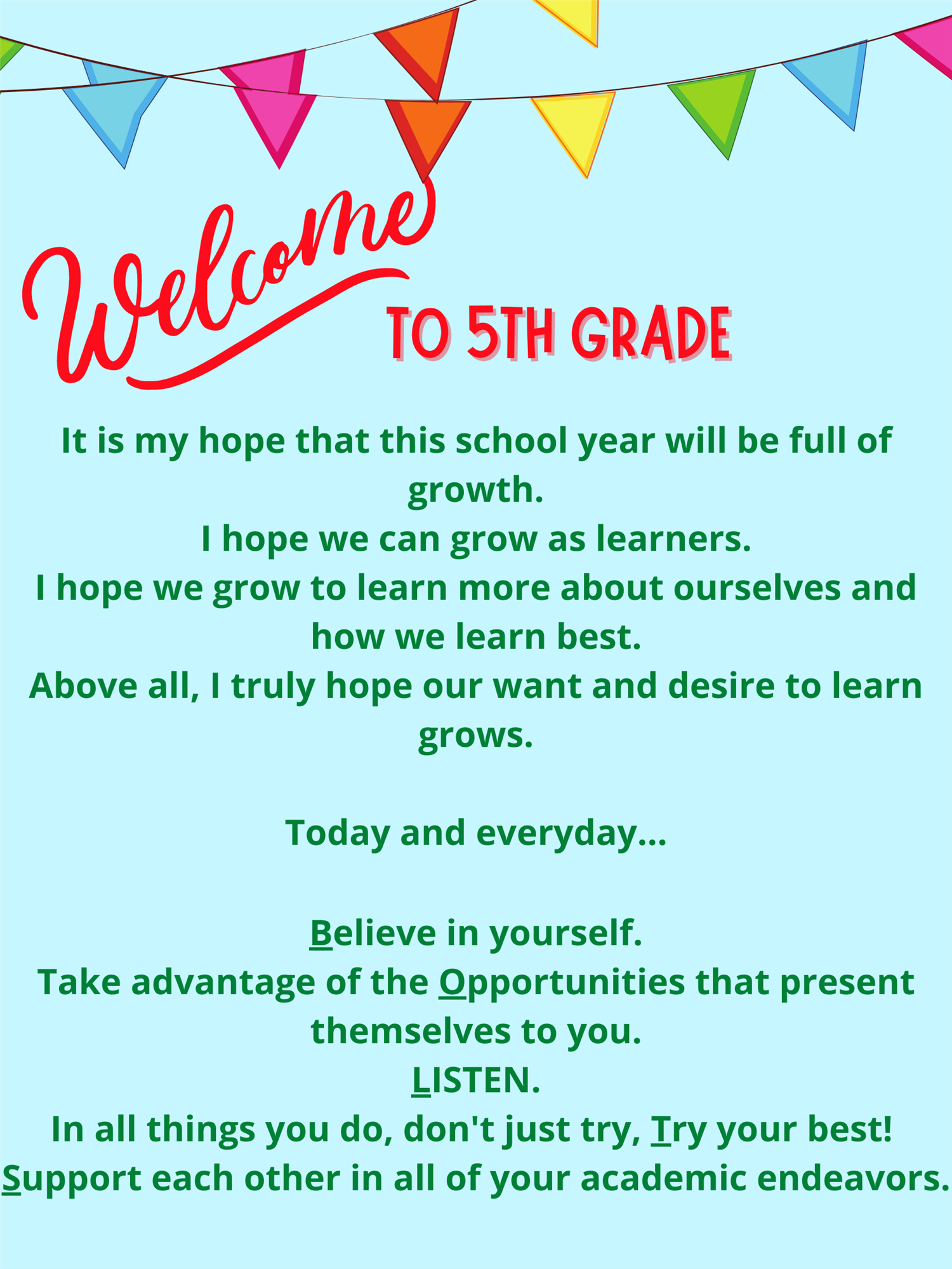 Welcome